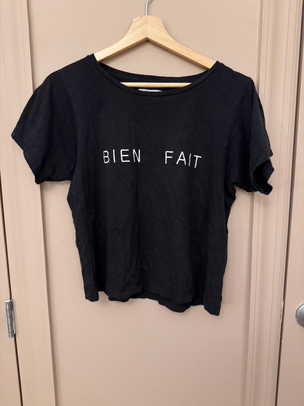 Madewell Bien Fait Black Shirt